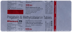 Bitaneuro Pg 750 Mcg/75 Mg Capsule 10